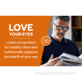 Suplementos de luteína e zeaxantina para olhos luteína softgels
